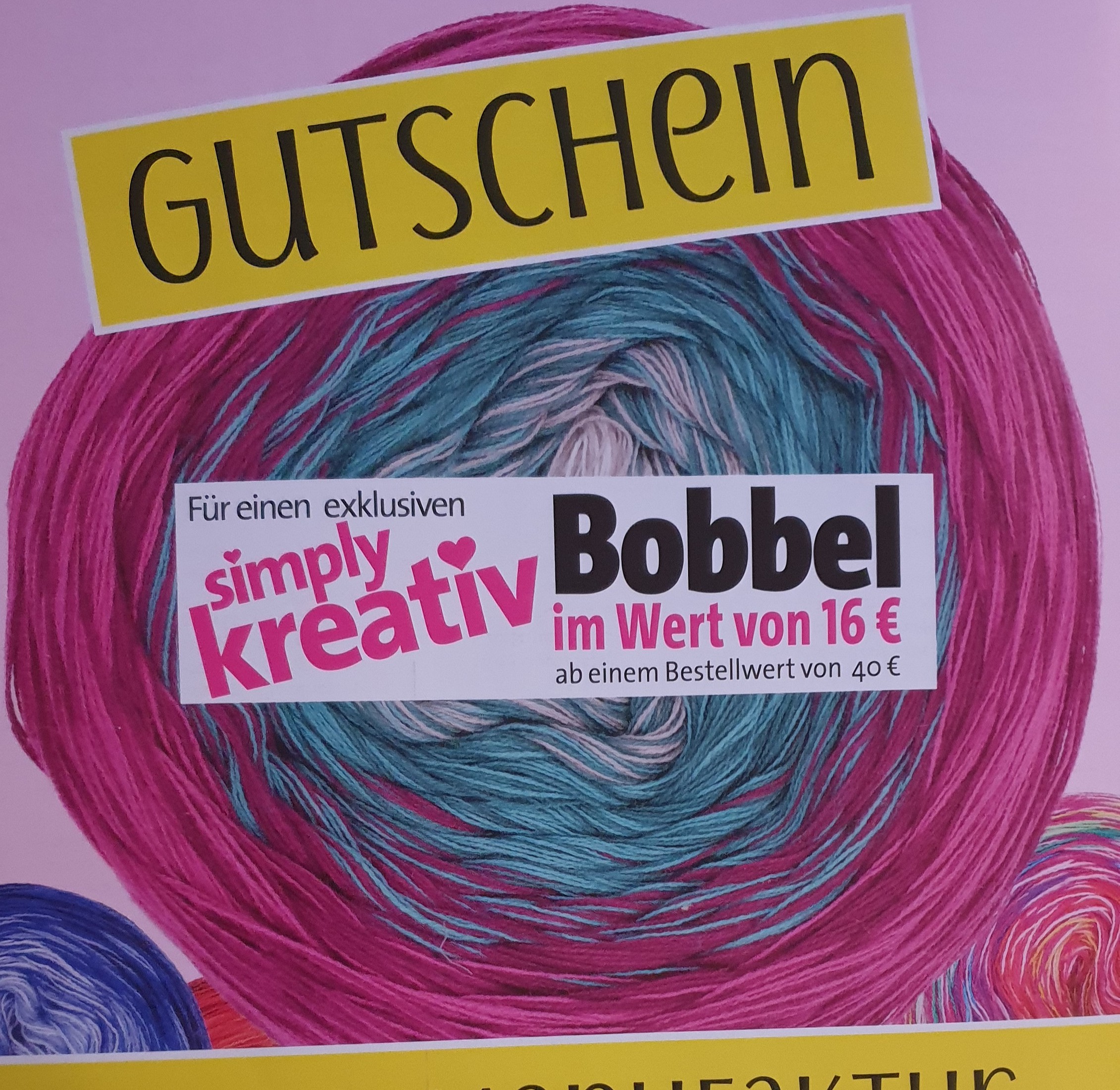 Bobbel 'Garnmanufaktur Sonderwicklung'