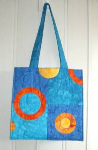 Kreise-Tasche in Patchwork