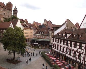 Blick auf den Tierg&auml;rtnertorplatz