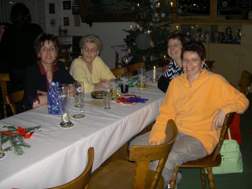 Weihnachtsstammtisch 2005